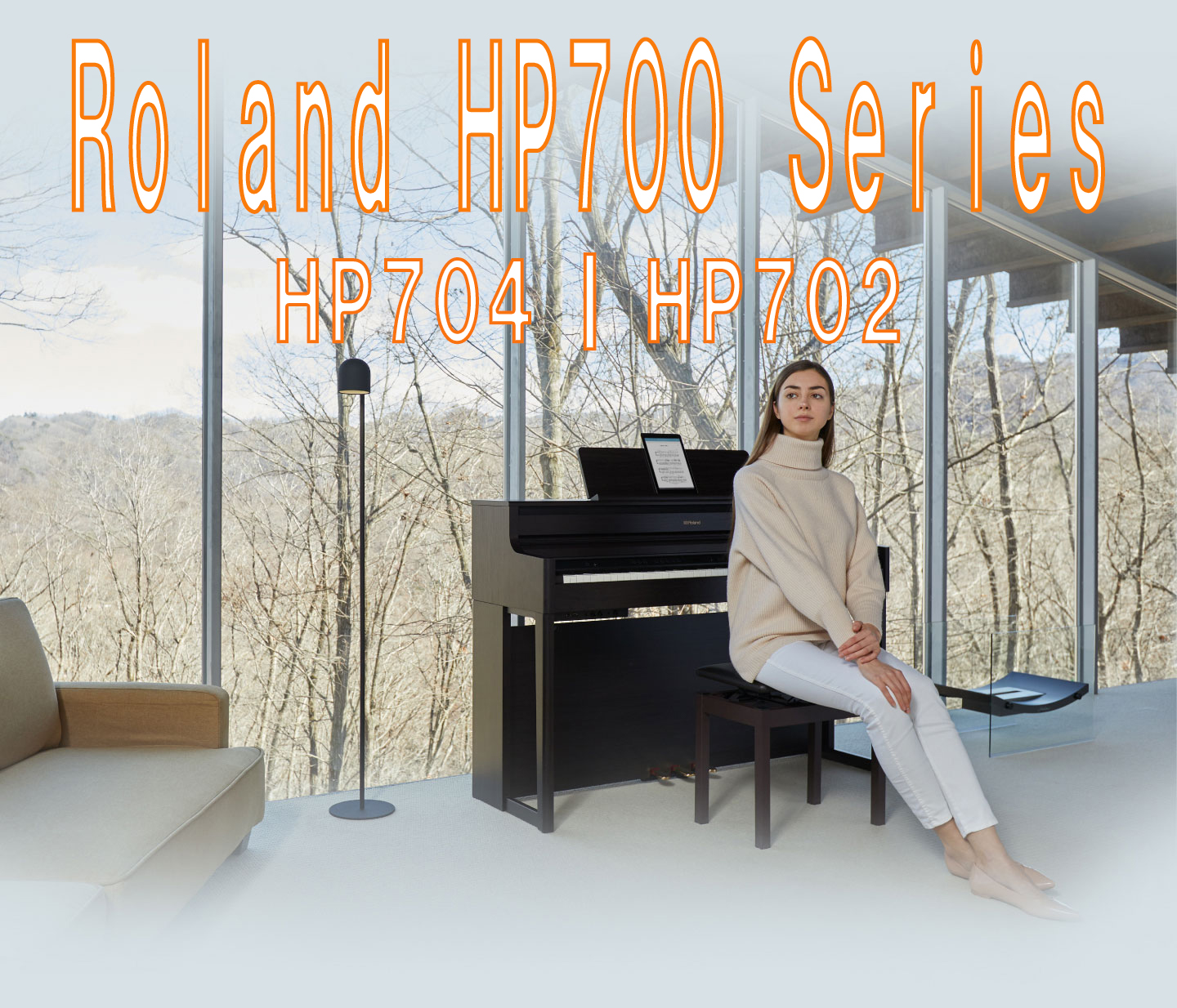 Roland HP700 Seriesラインナップ 電子ピアノ【ローランド HP704 HP702】