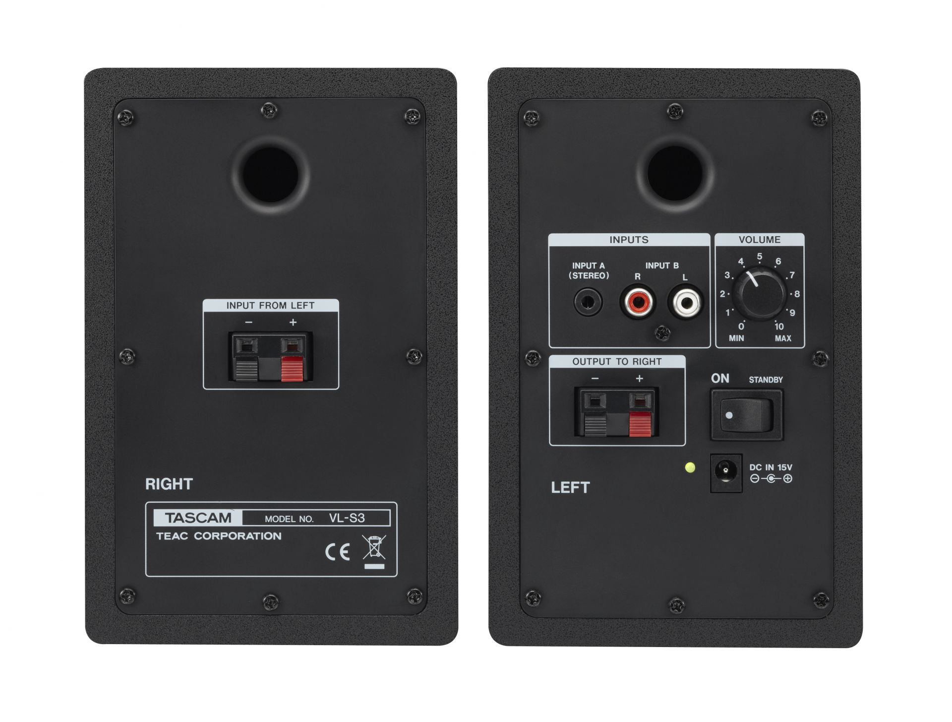 DAW・DTM】TASCAM VL-S3 / VL-S3BT モニタースピーカー / ペア｜島村