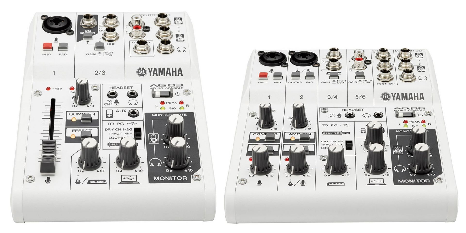 再入荷！！】YAMAHA AG03/AG06 ウェブキャスティングミキサー｜島村