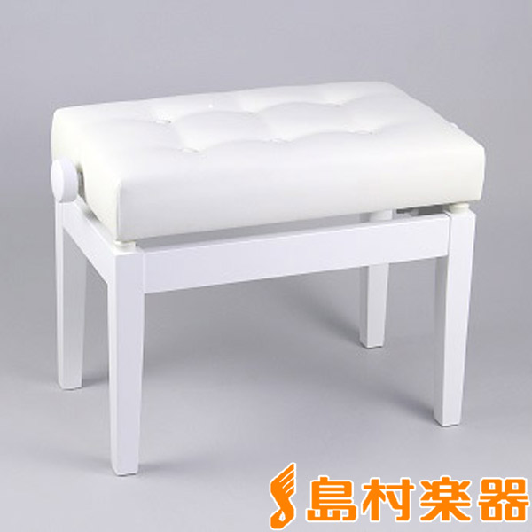 *厚みのあるクッションを採用した高低タイプのピアノ椅子です。 **商品紹介 座面クッションには、厚めのミックススポンジを採用。 高さ調整中などの際の指挟み防止のため、座部と脚の間に2cmほどの隙間ができる設計になっています。 一般的な補助ペダルには対応できるサイズです。 **仕様 -カラー：ホワイト […]