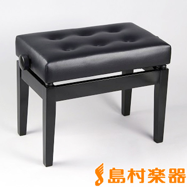 EMUL PBENCH200B ピアノ高低自在椅子 ブラック 【エミュール PBENCH-200B】【島村楽器限定】