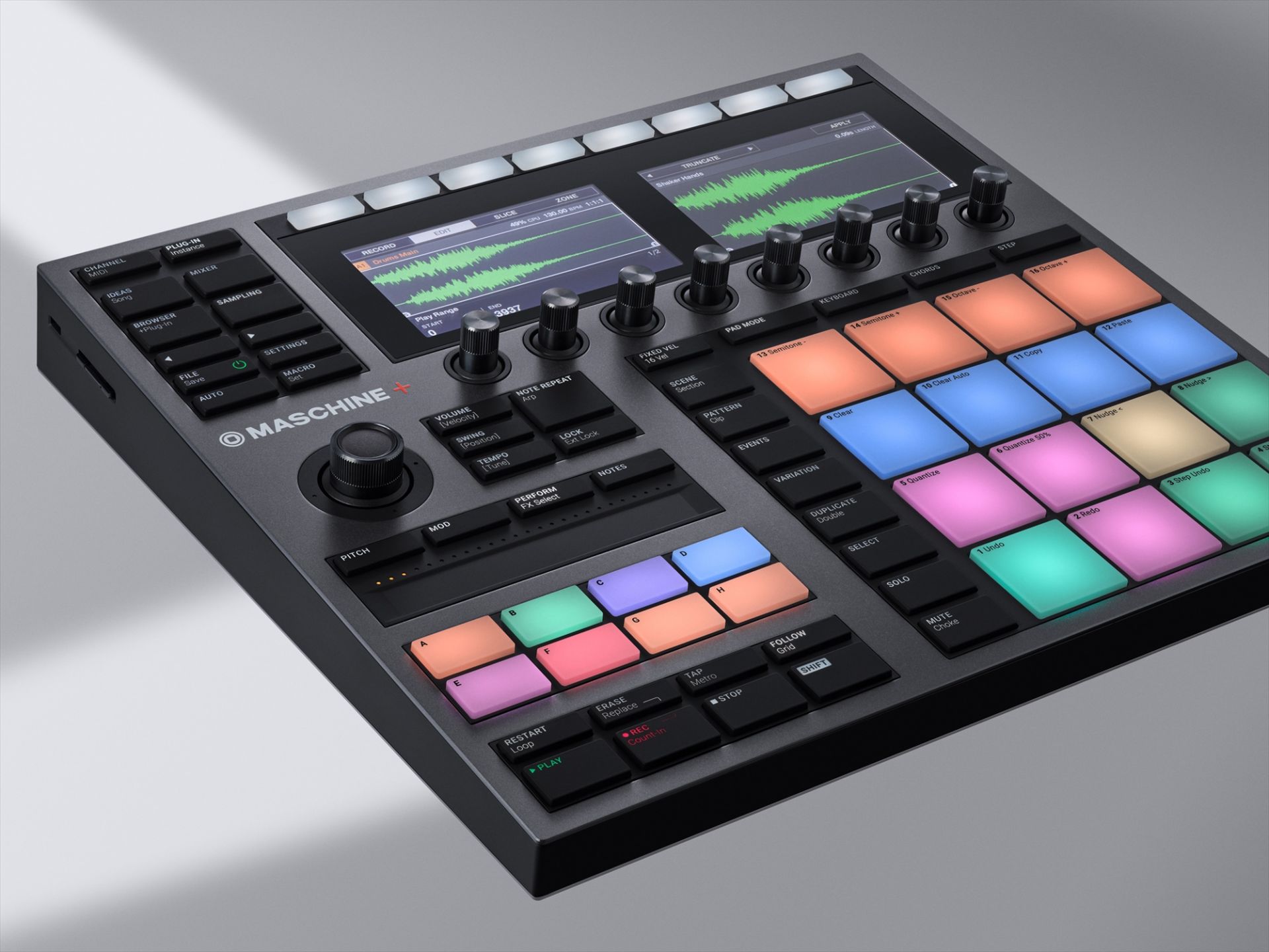 NATIVE INSTRUMENTS MASCHINE+  スタンドアローン対応の最新グルーブ・プロダクションシステム