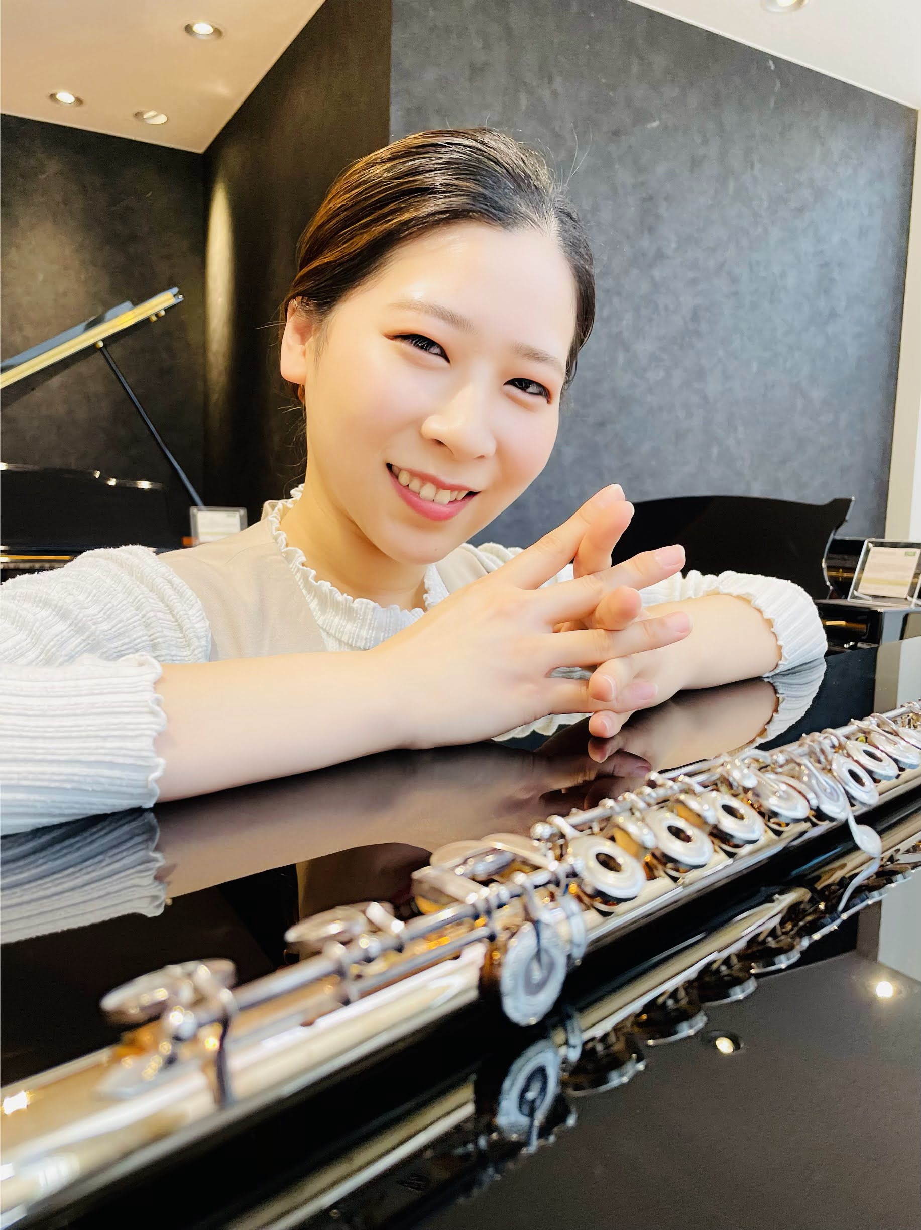 島村楽器 岩田屋福岡店 フルートインストラクター山本 愛美(やまもと まなみ)