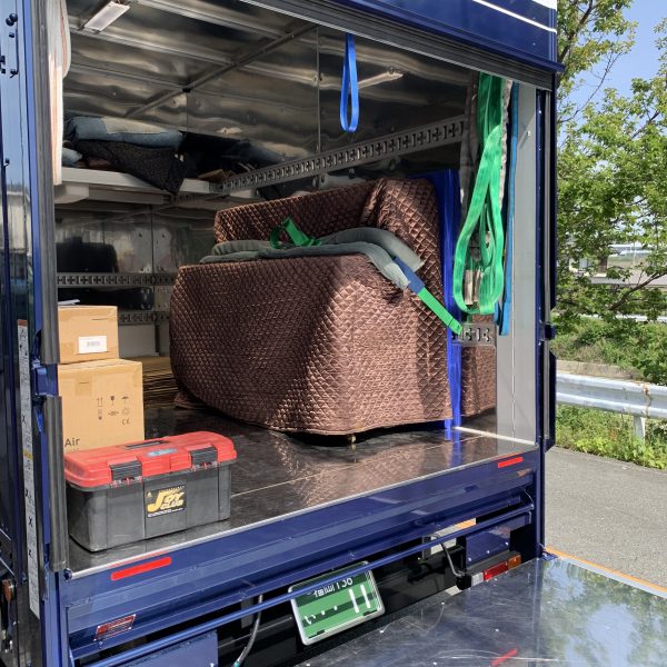 さぁ！いざピアノがお客様のお宅へ！