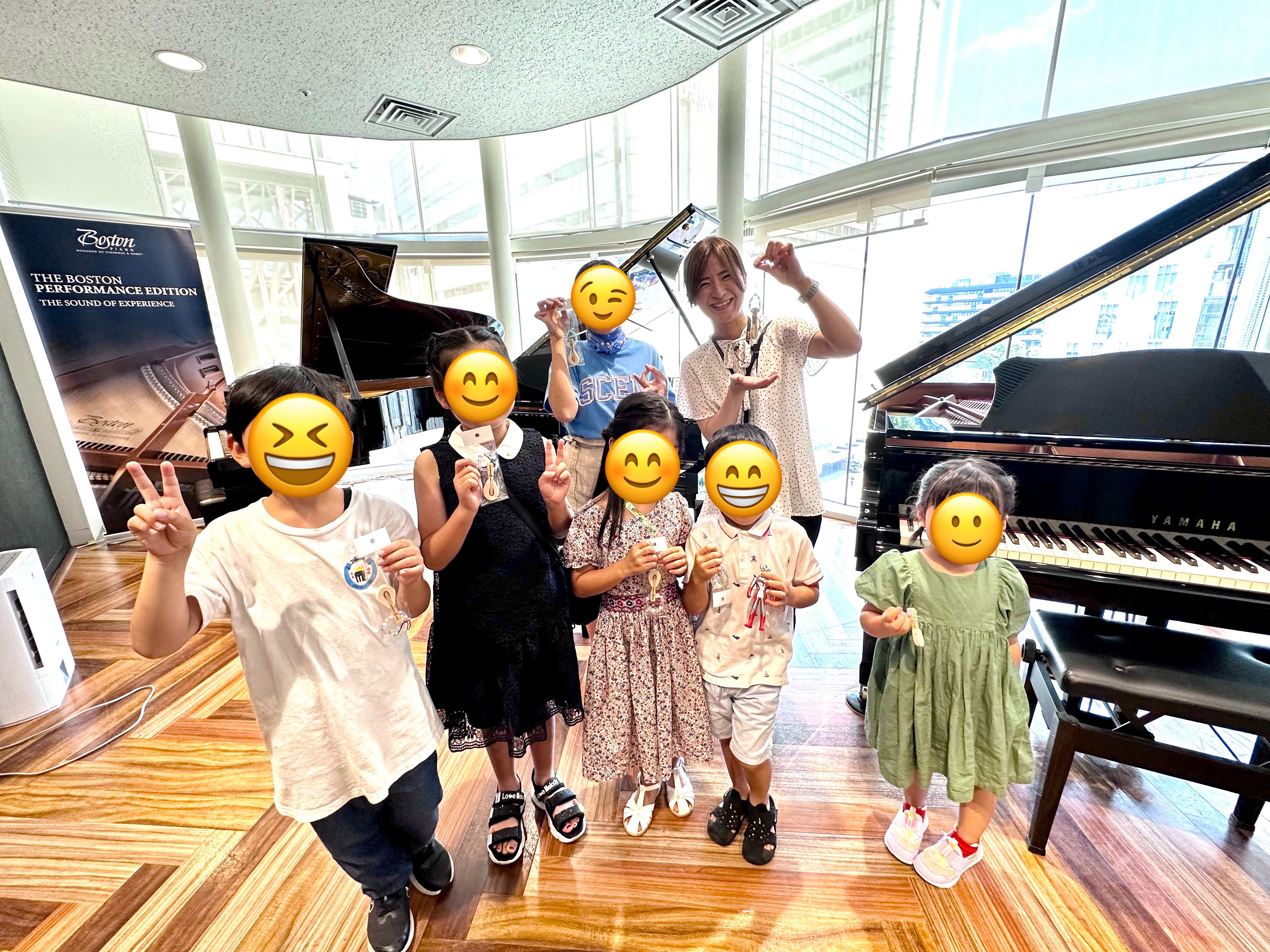 こんにちは！ 暑い日が続いていますが、皆様お元気ですか？本日開催しました、ピアノのハンマーを使ったキーホルダー作成イベントのレポートを致します♪ CONTENTSイベント詳細イベントスタート！お問い合わせイベント詳細 ■ピアノのハンマーを使ってキーホルダーを作ろう！ ■参加費：￥1,100(税込)  […]