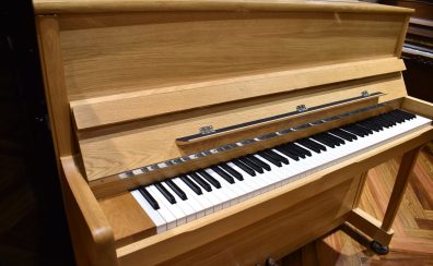 【展示アップライトピアノ紹介】WILH.STEINBERG S117　商品入れ替えの為お求めやすい価格でご案内！
