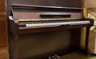 【展示中古アップライトピアノ紹介】YAMAHA(ヤマハ)W120BS 1986年製