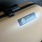 【展示ヴァイオリンケース紹介】LION(ライオン)オブロング Solid / カラー：ミルクティ 展示品特価でご案内