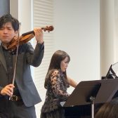 【Graceful Concert レポート】中村太地(Vn) 前野涼子(Pf)グレイスフルコンサート