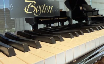 【展示グランドピアノ紹介】Boston GP156PE Ⅱ　新仕様のグランドピアノ展示しております