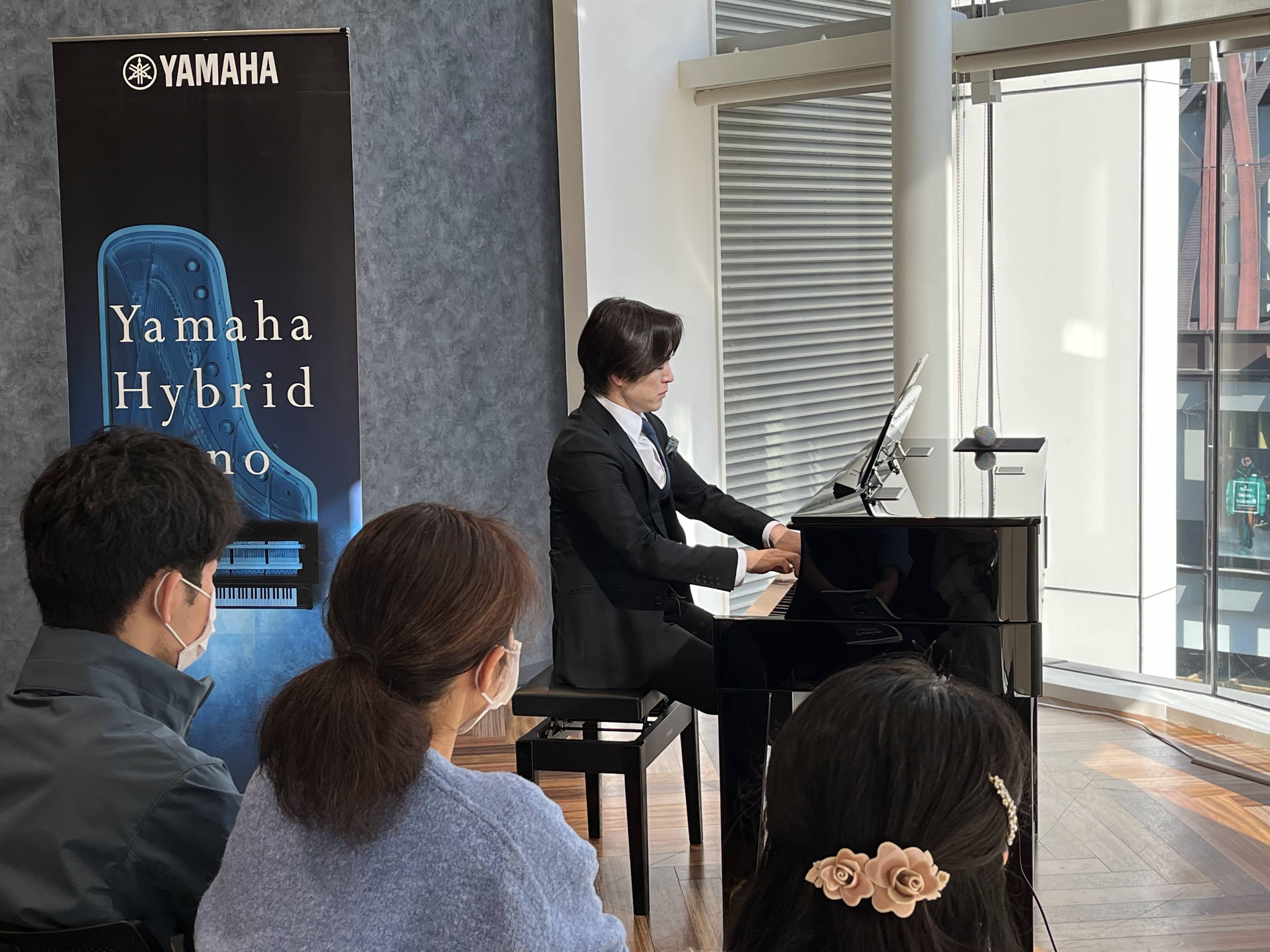 12月20日(土)に、ピアニストの米津真浩さんをお迎えして、ヤマハのAvantGrandシリーズよりN1Xを使用してコンサートを開催しました！ CONTENTSピアニスト　米津真浩リハーサル本番ピアニスト　米津真浩 Profile 東京音楽大学器楽専攻（ピアノ演奏家コース）を特待奨学生として在学し、 [&hellip;]