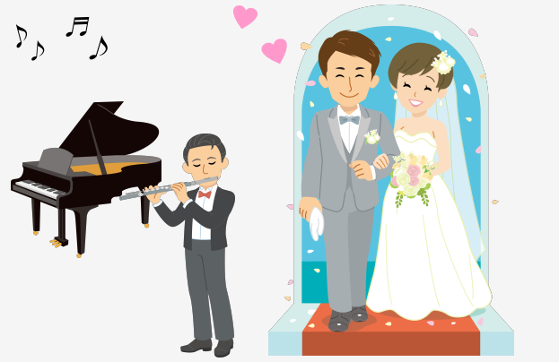 【フルート】結婚式に贈りたい。ブライダルサポートレッスン