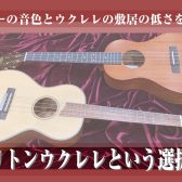 ギターを挫折してもバリトンウクレレがあるじゃないか！！！【バリトンウクレレという選択】11/8更新