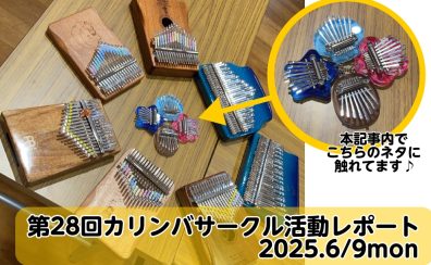 【サークル開催レポート】第28回みなふなカリンバサークルMushe Mushe