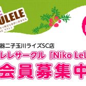 ウクレレサークル「Niko Lele」発足！会員大募集