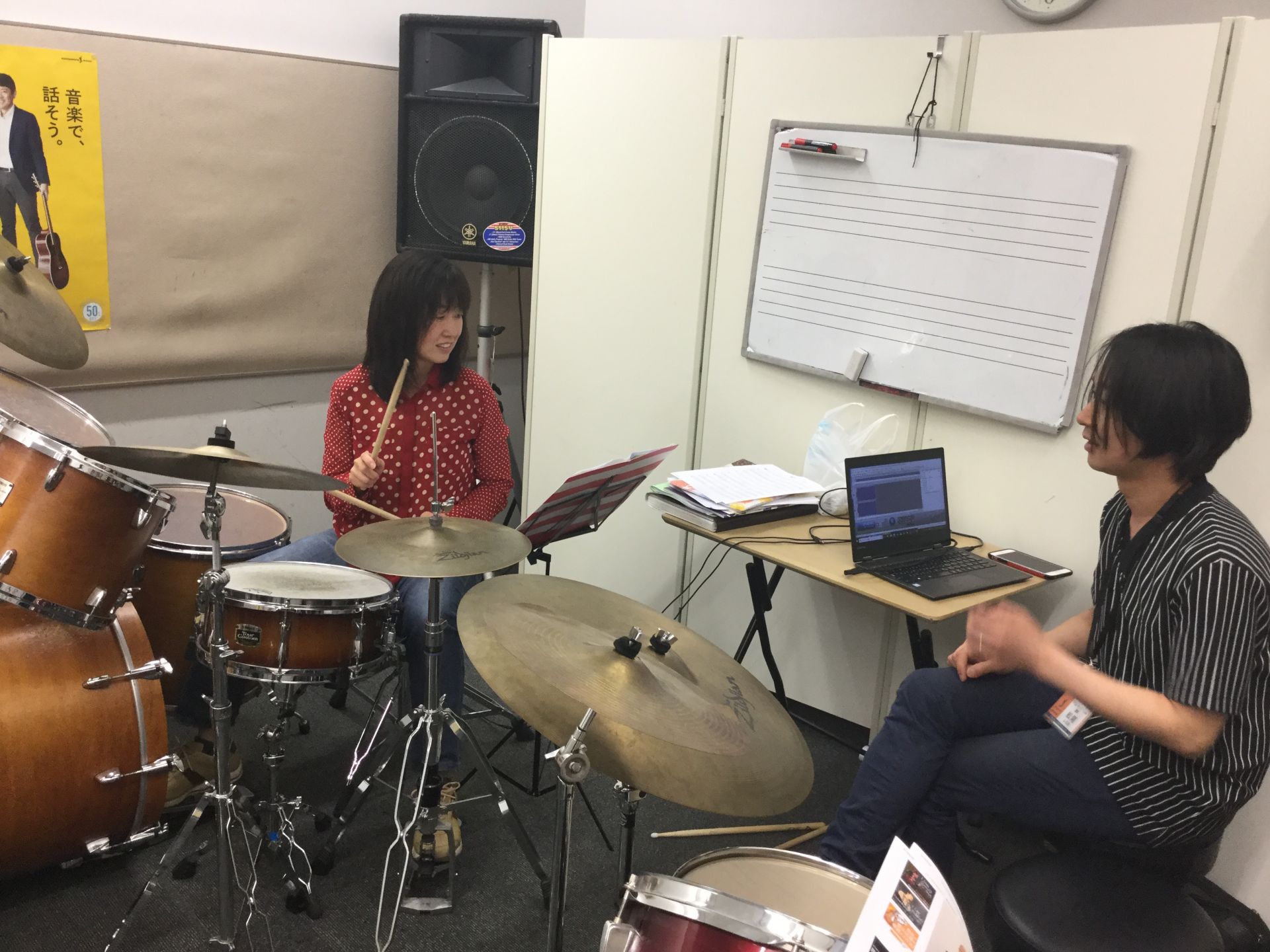 【音楽教室】ドラム科教室会員様にインタビューしました！！