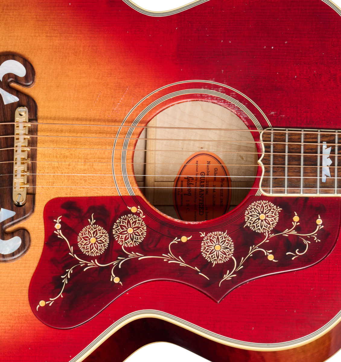 完全復刻！ジミー・ペイジ直筆サイン入りGibson 1964 SJ-200が