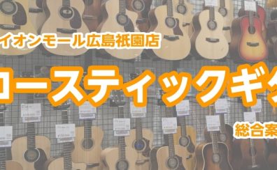 アコースティックギターを始めるなら島村楽器広島祇園店へ！