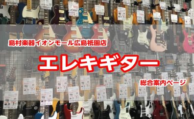 エレキギターを始めるなら島村楽器広島祇園店へ！