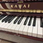 【新品アップライトピアノ　KAWAI(カワイ)K114S】