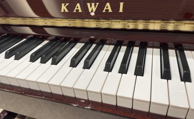【新品アップライトピアノ　KAWAI(カワイ)K114S】