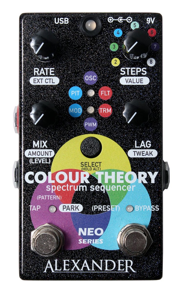 コンパクトエフェクター シーケンサーColour Theory