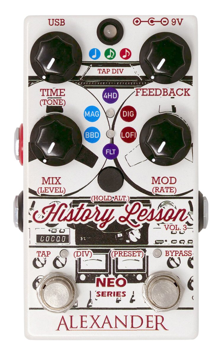 コンパクトエフェクター ディレイHistory Lesson Volume 3