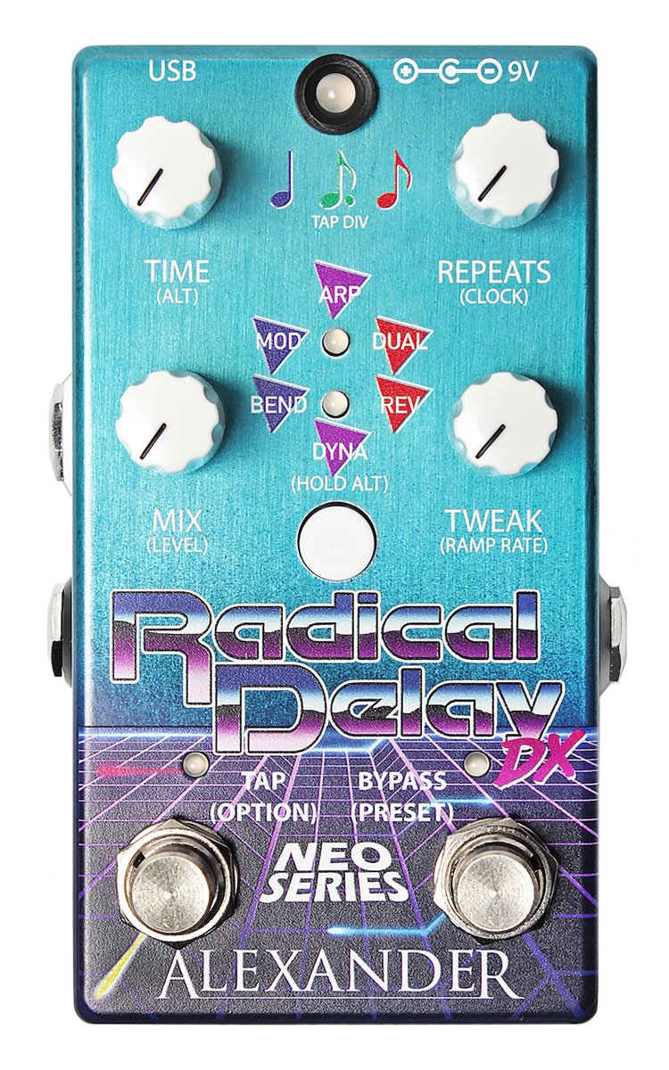 コンパクトエフェクター　ディレイ Radical Delay DX