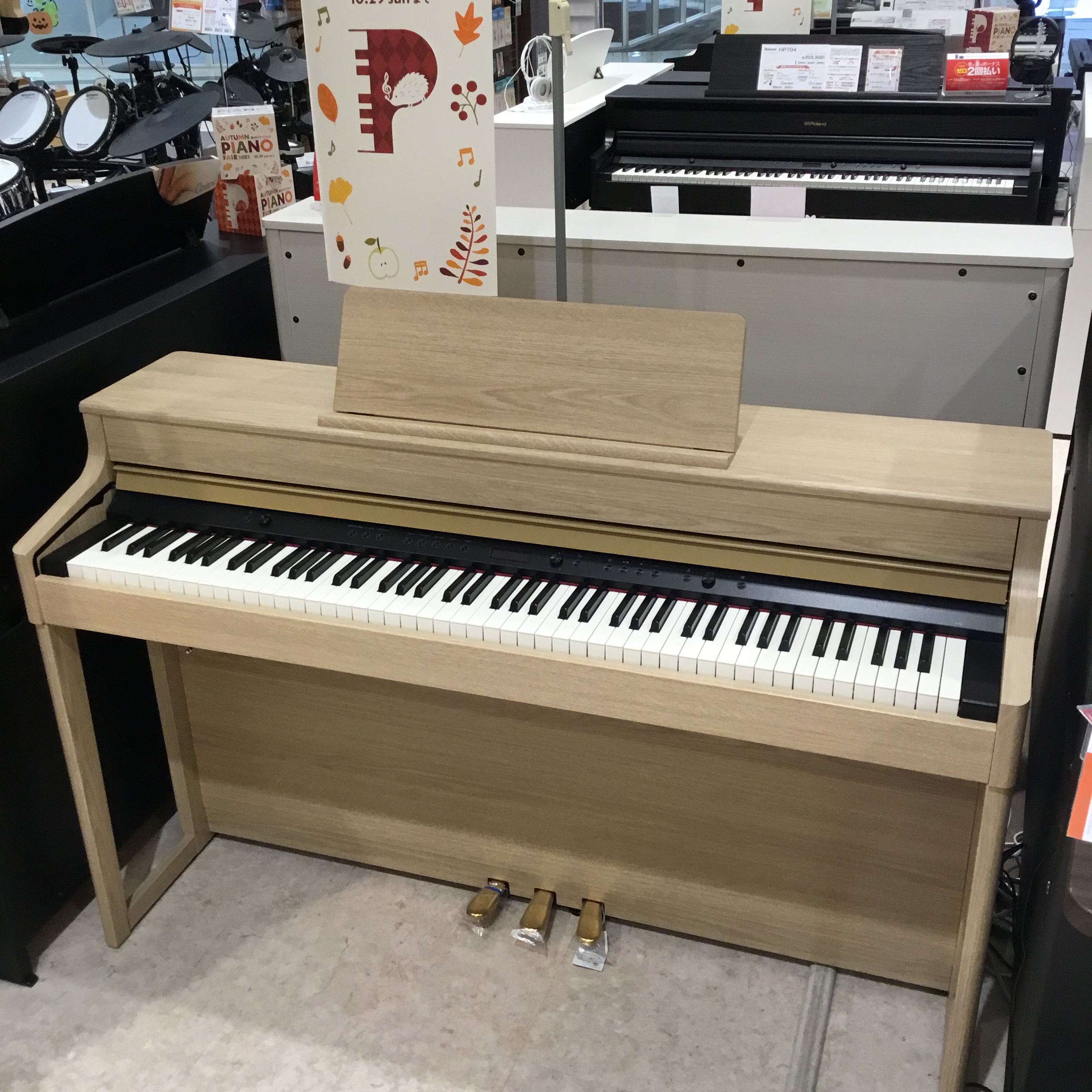 電子ピアノRoland HP702 LAS
