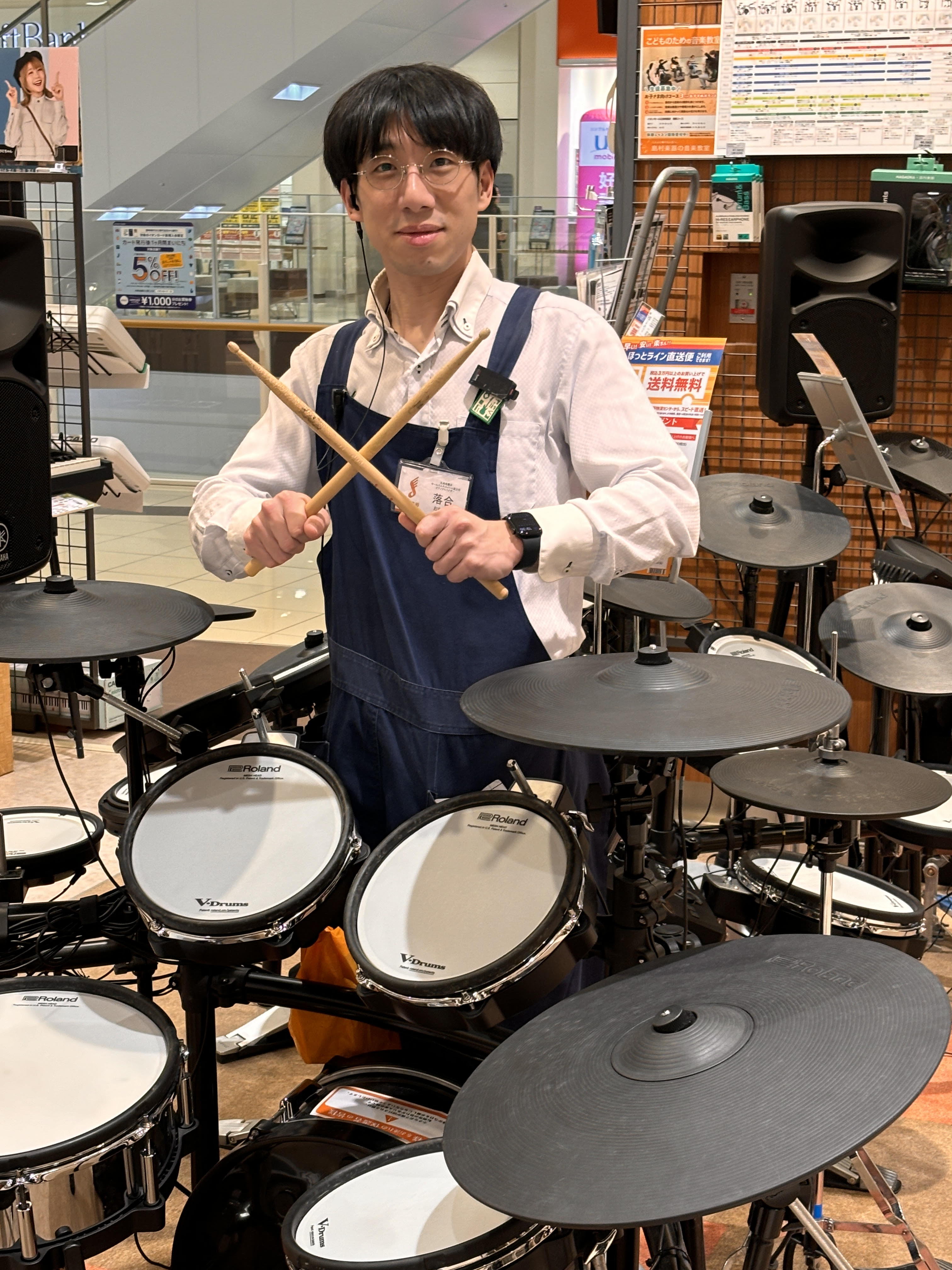 ドラムアドバイザー落合　博哉（おちあい　ひろや）