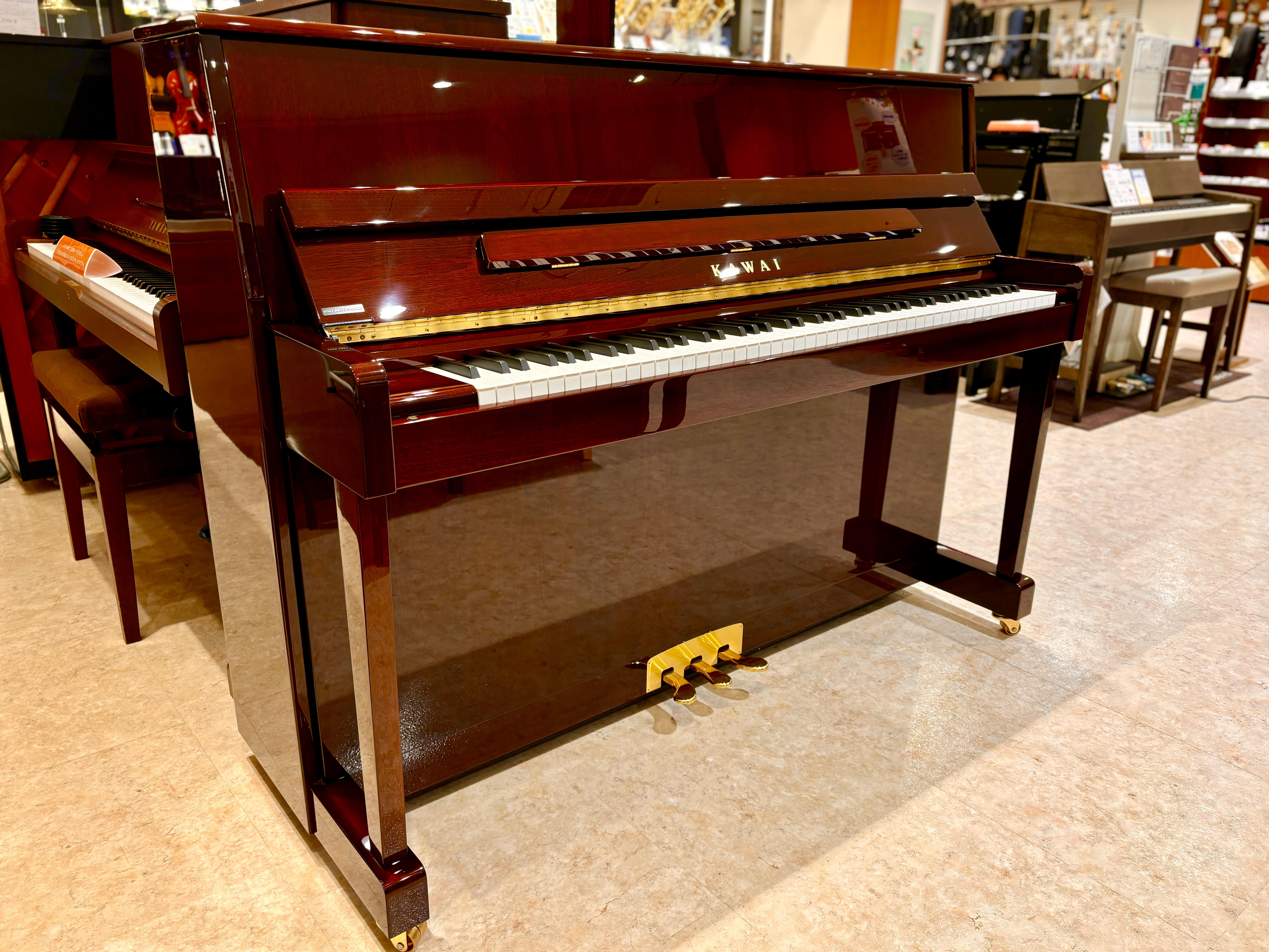 CONTENTS【新規展示スタート!!】KAWAI K-114SNをご紹介外観スペック価格（生産完了品につき、特別価格でご案内中！）弾いてみた感想お問合せ【新規展示スタート!!】KAWAI K-114SNをご紹介 3月より広島祇園店でも展示をスタートしたKAWAI K-114SN。美しい外観と輪郭の [&hellip;]