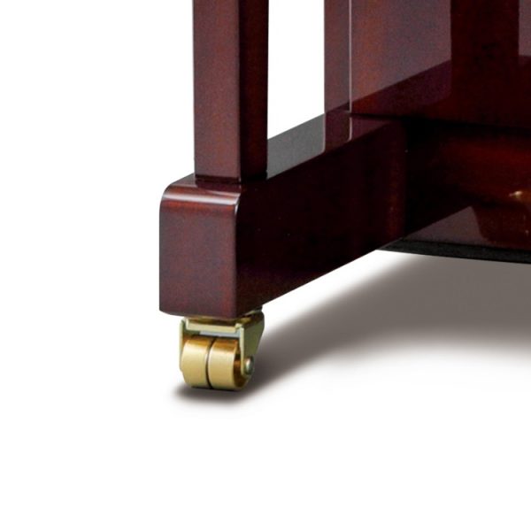 ストレート脚とダブルキャスター