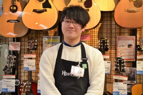 スタッフ写真 エフェクター、リペア、中古関連 上条