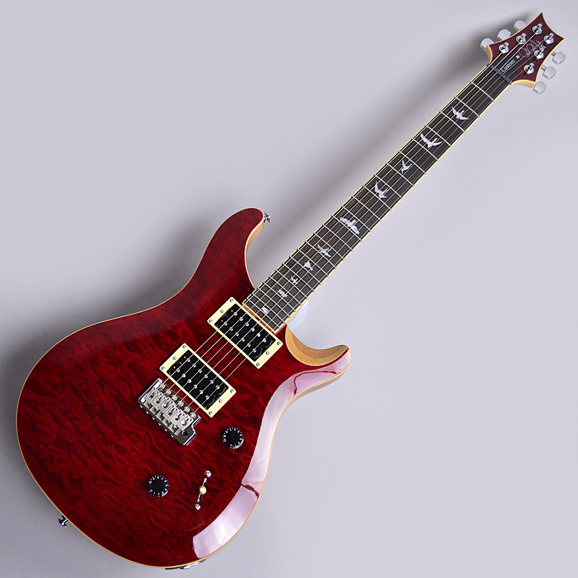 島村オリジナル PRS 『SE CUSTOM 24 QM LTD』の新色”Black Cherry”のご ...