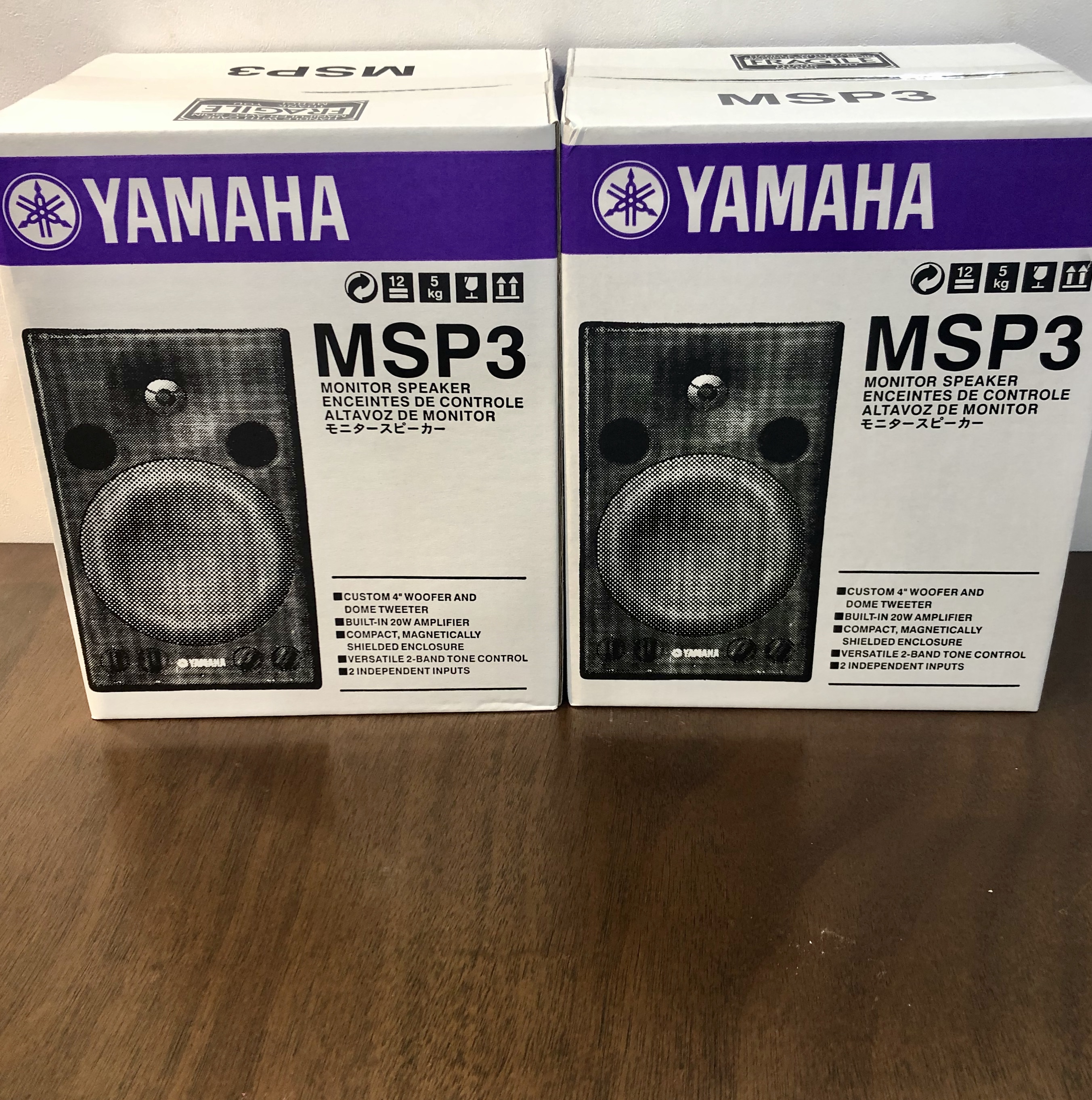 小型モニタースピーカーYAMAHA / MSP3が入荷しました！