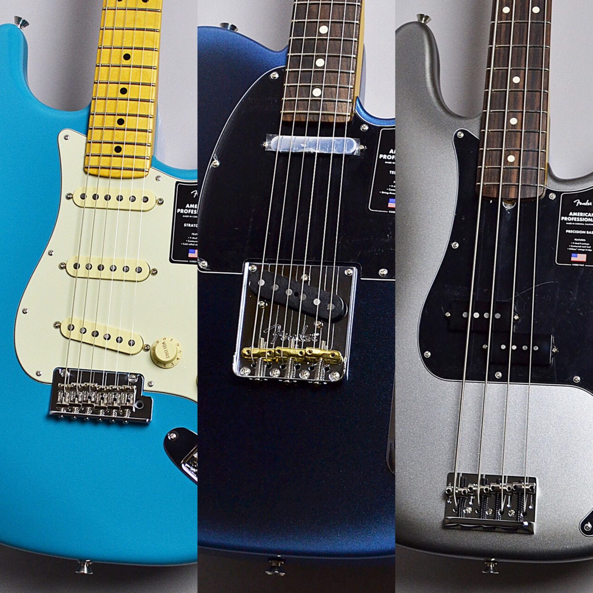 Fender「American Professional II」シリーズを取り扱い中です！