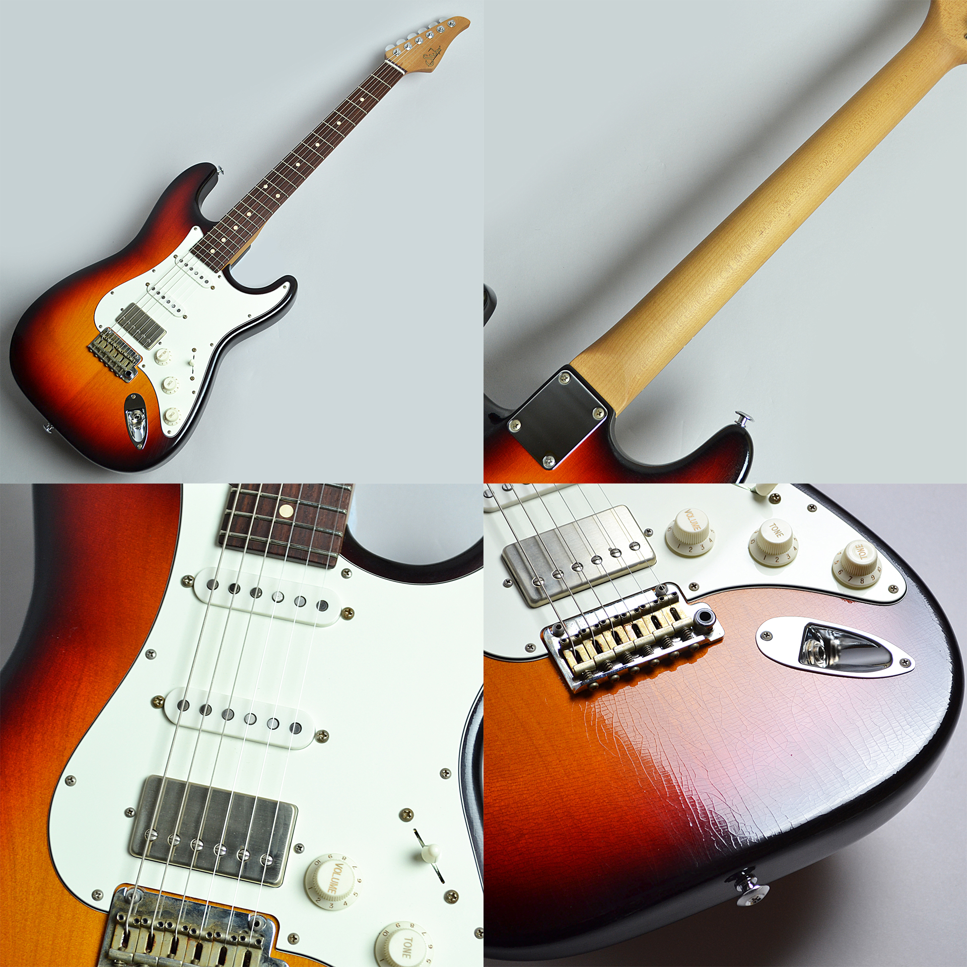 ローステッドメイプルネックのSuhr 『J Select Classic Antique ...