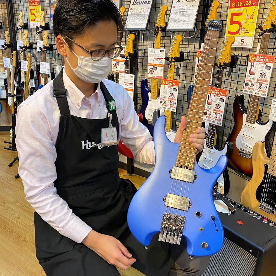 Ibanez待望のヘッドレス。Ibanez 『Q52-LBM Laser Blue Matte