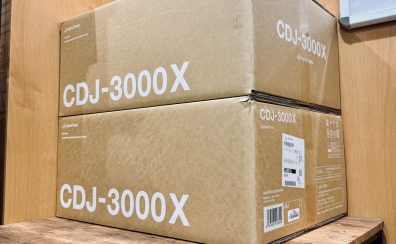 AlphaTheta CDJ-3000X 入荷いたしました！