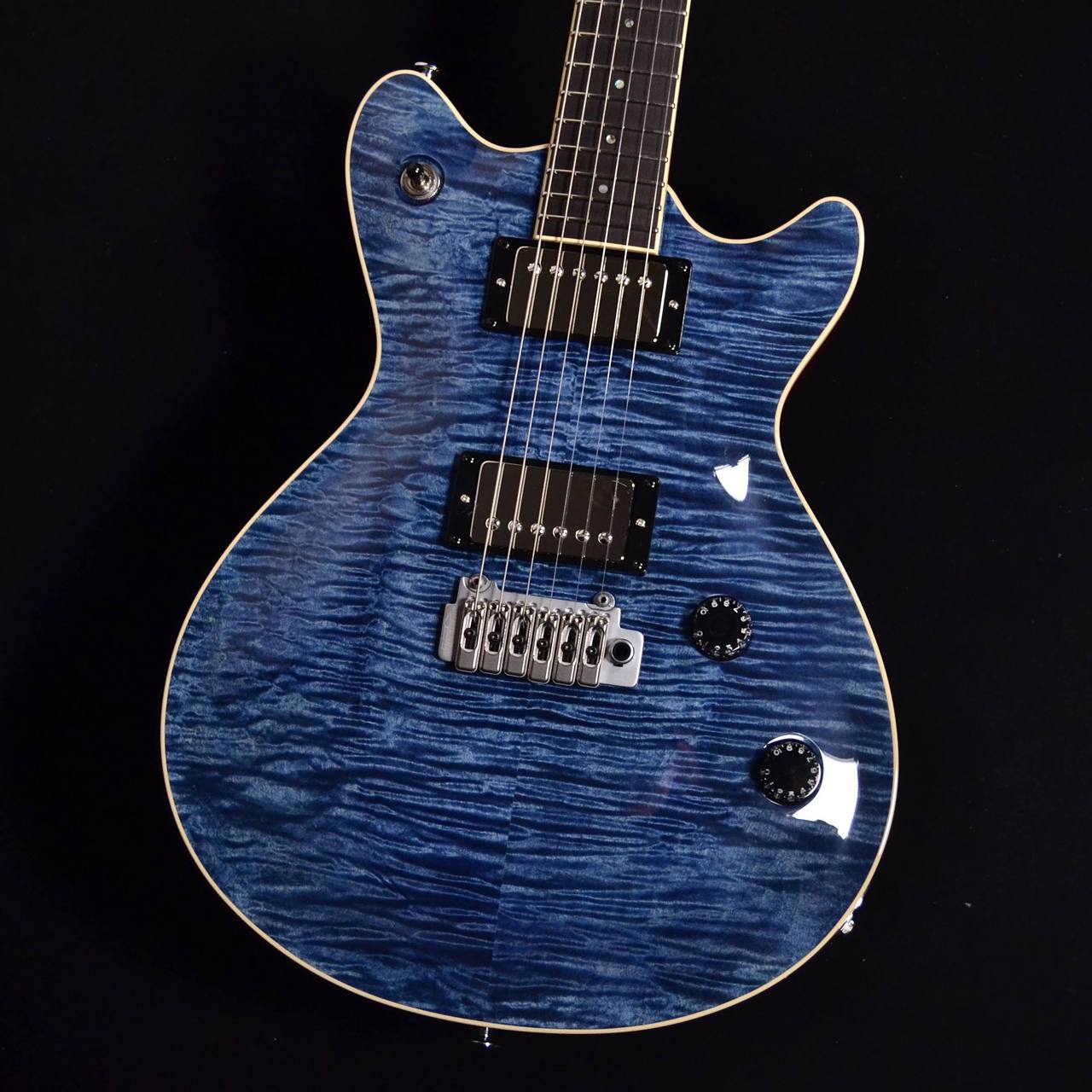 T's GuitarsArc-STD22 5A Exotic Flame Maple Top Arctic Blue【3.58kg】