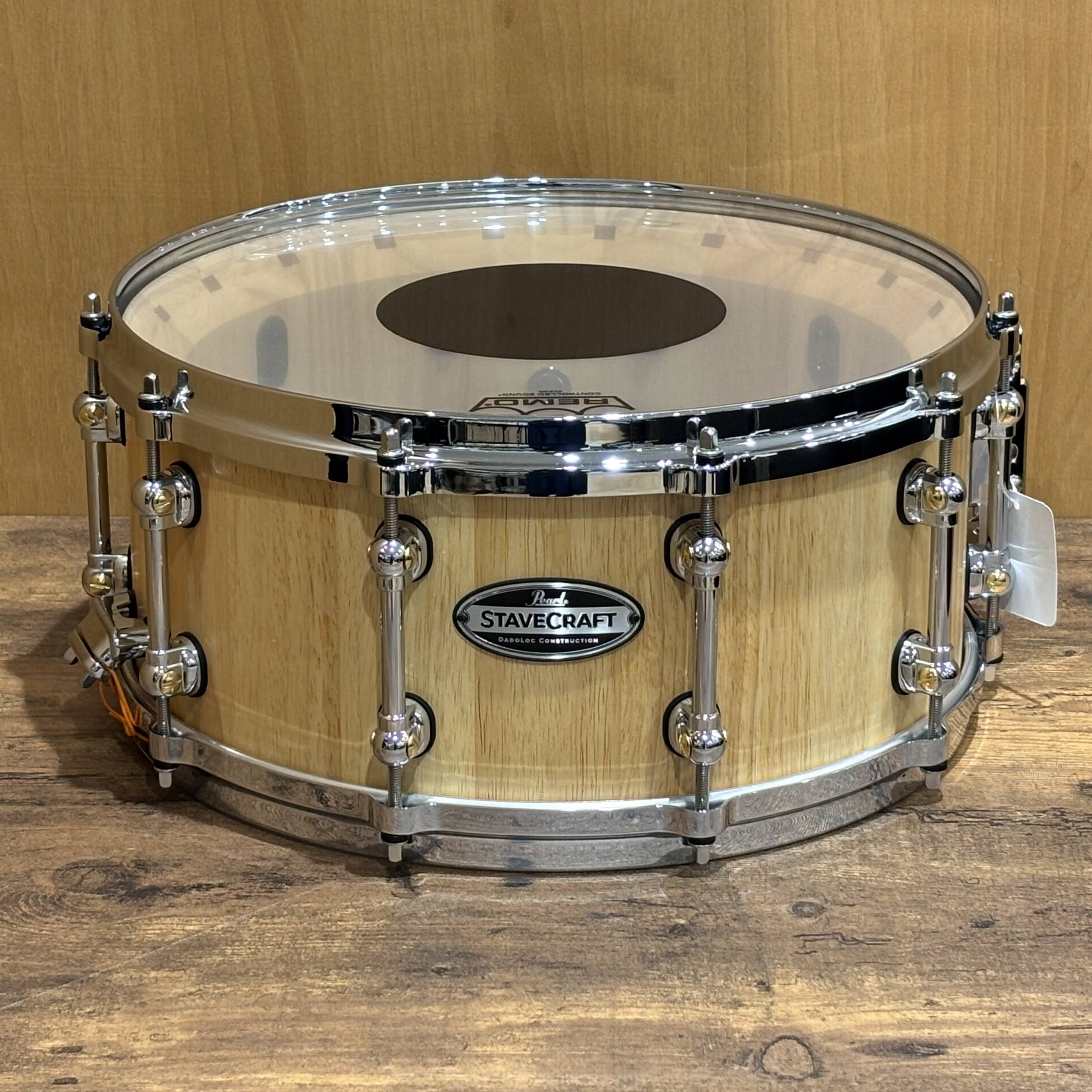 Pearl スネアドラムSCD1465TO Stave Craft Thai Oak 14 × 6.5