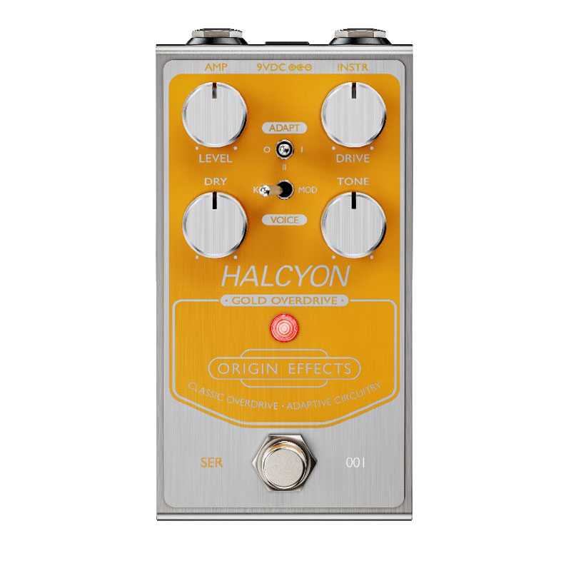 ORIGIN EFFECTS Halcyon Gold Overdrive