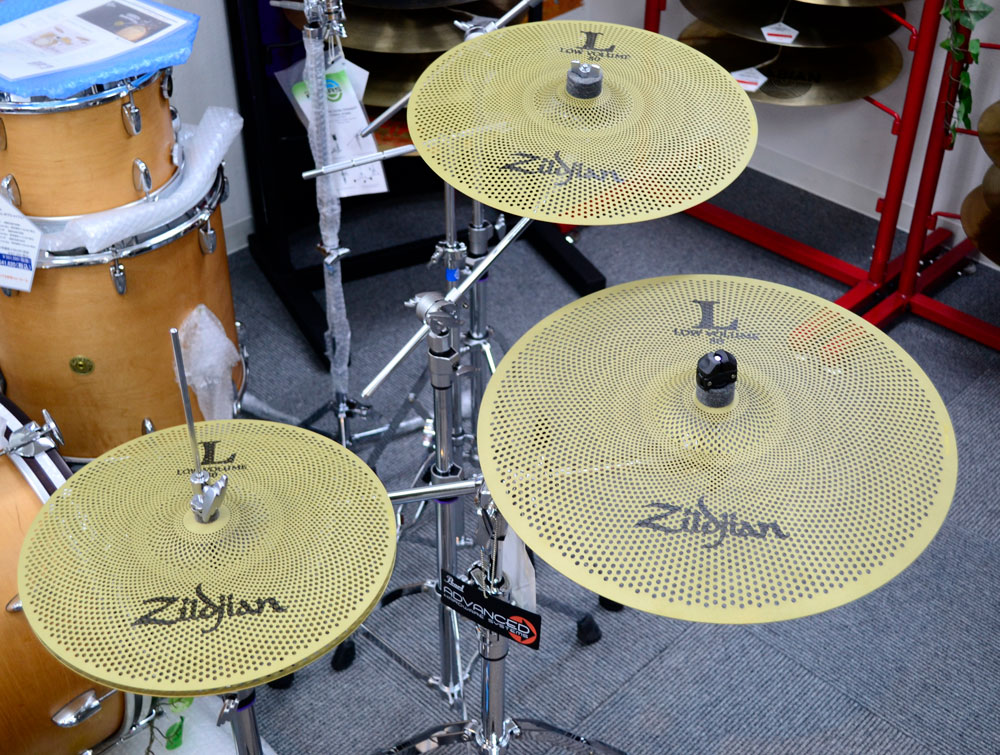 シンバル】70%～80%の音量ダウンで練習におススメ Zildjian L80 Low