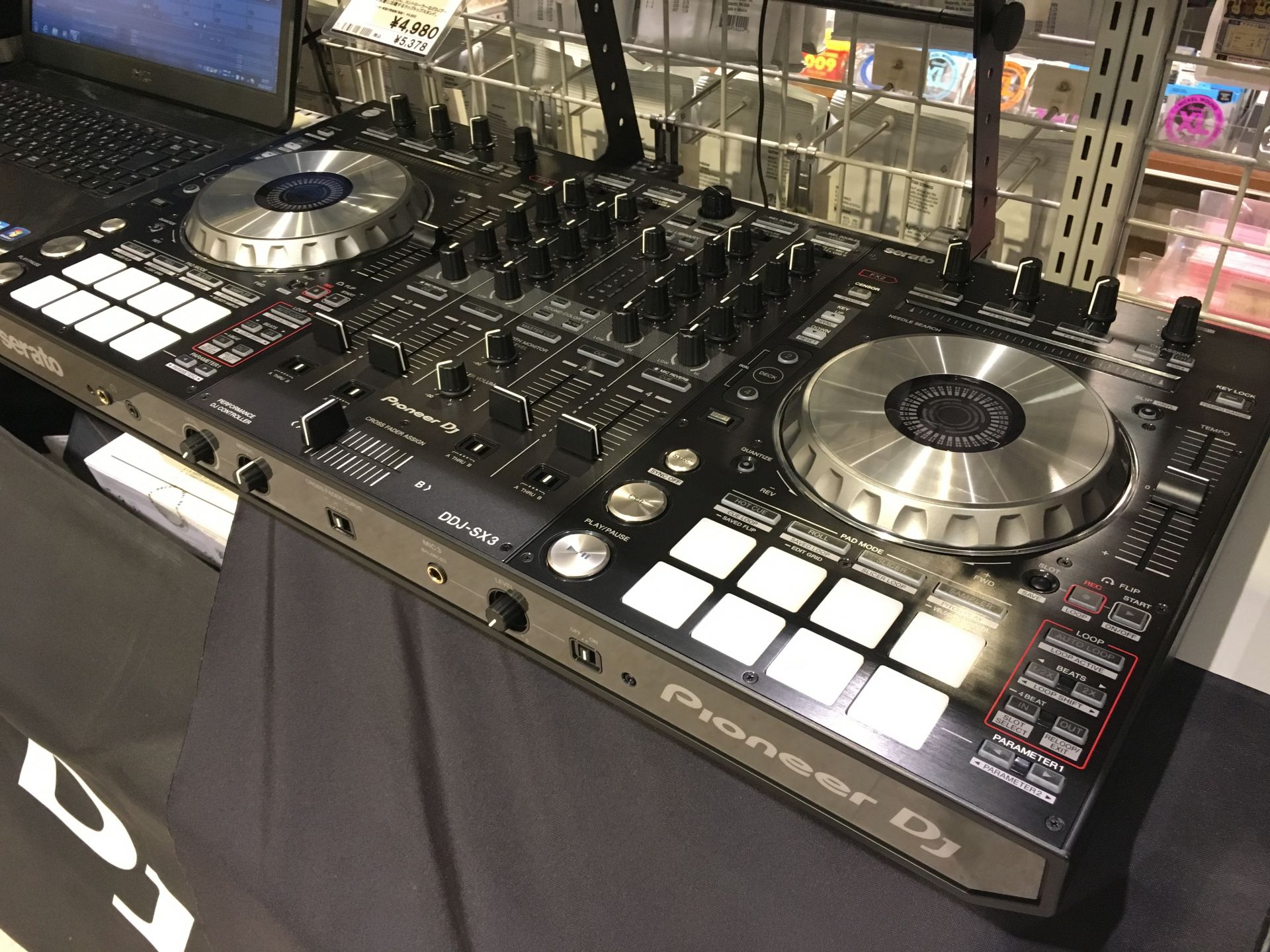 【DJ】Pioneer新作DJコントローラー、DDJ-SX3入荷しました！！