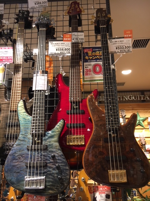【エレキベース】Sugi ショップオーダー入荷しました！