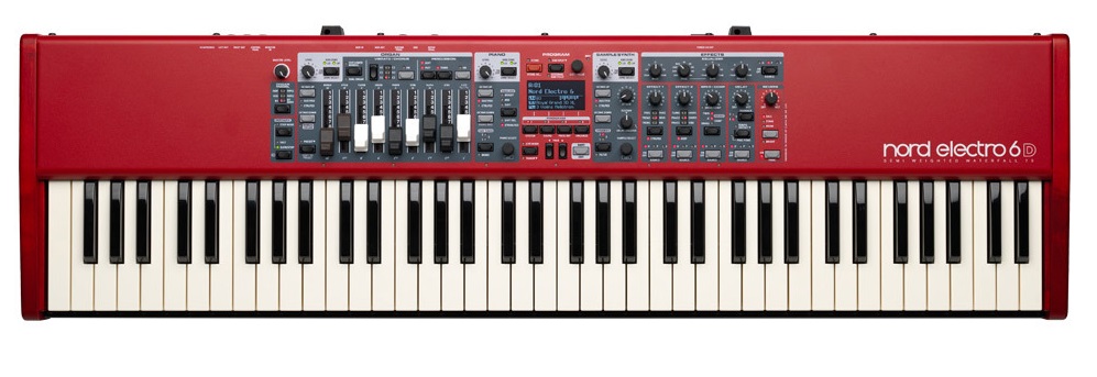 シンセサイザー】NORD/ノード！「Nord Electro 6D 73」店頭展示してい