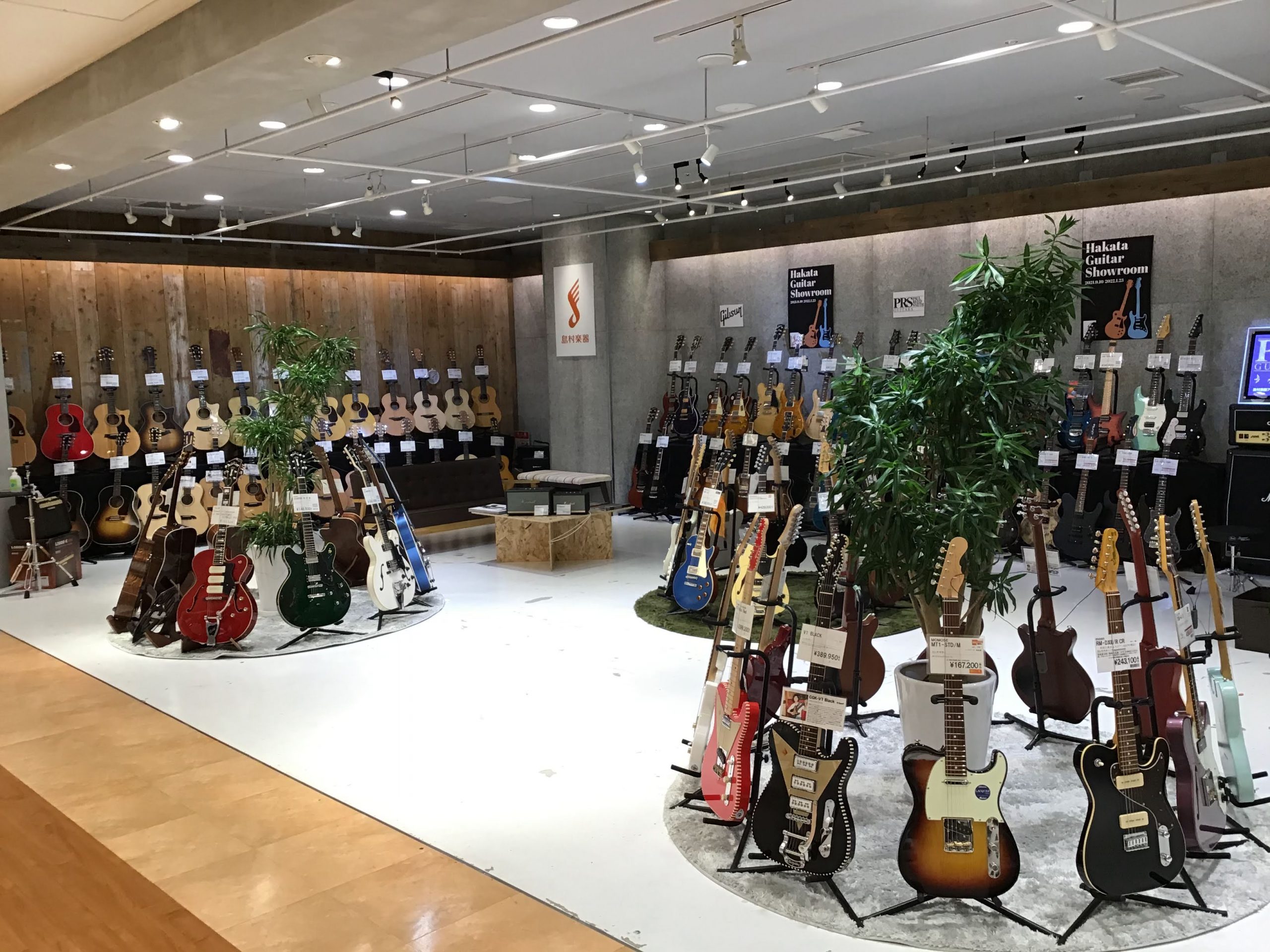 2月28日 月 で終了 博多ギターショールーム 総合案内 島村楽器 アミュプラザ博多店