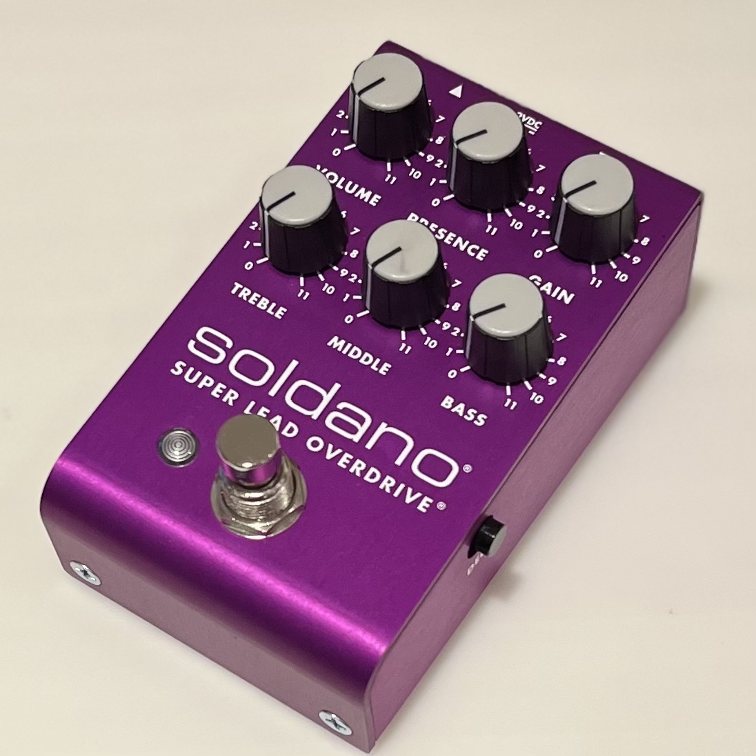 Soldano SLO Pedal – Purple Anodize【期間限定生産・数量限定品