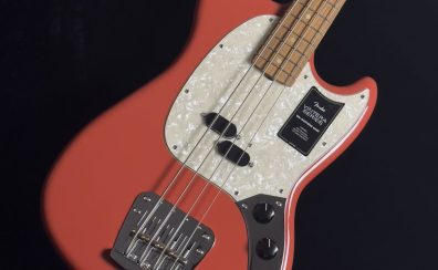 Fender Vintera ’60s Mustang Bass Fiesta Redムスタングベース
