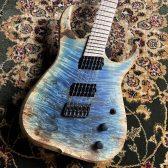 【次回入荷未定】Skervesen (スケルヴェセン)Raptor 6 Poplar burl / Black limba Silver Blue